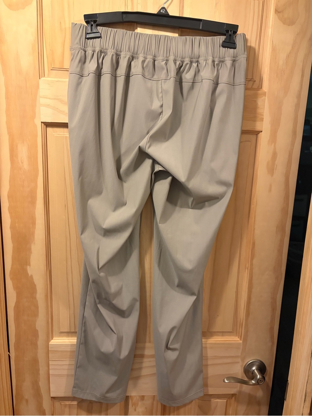 WoolX Nicole ankle pants, size L, khaiki - Picture 2 of 3